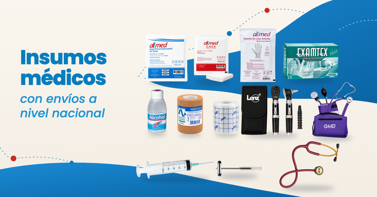 Insumos médicos con envíos a nivel nacional: dónde comprarlos en Colombia