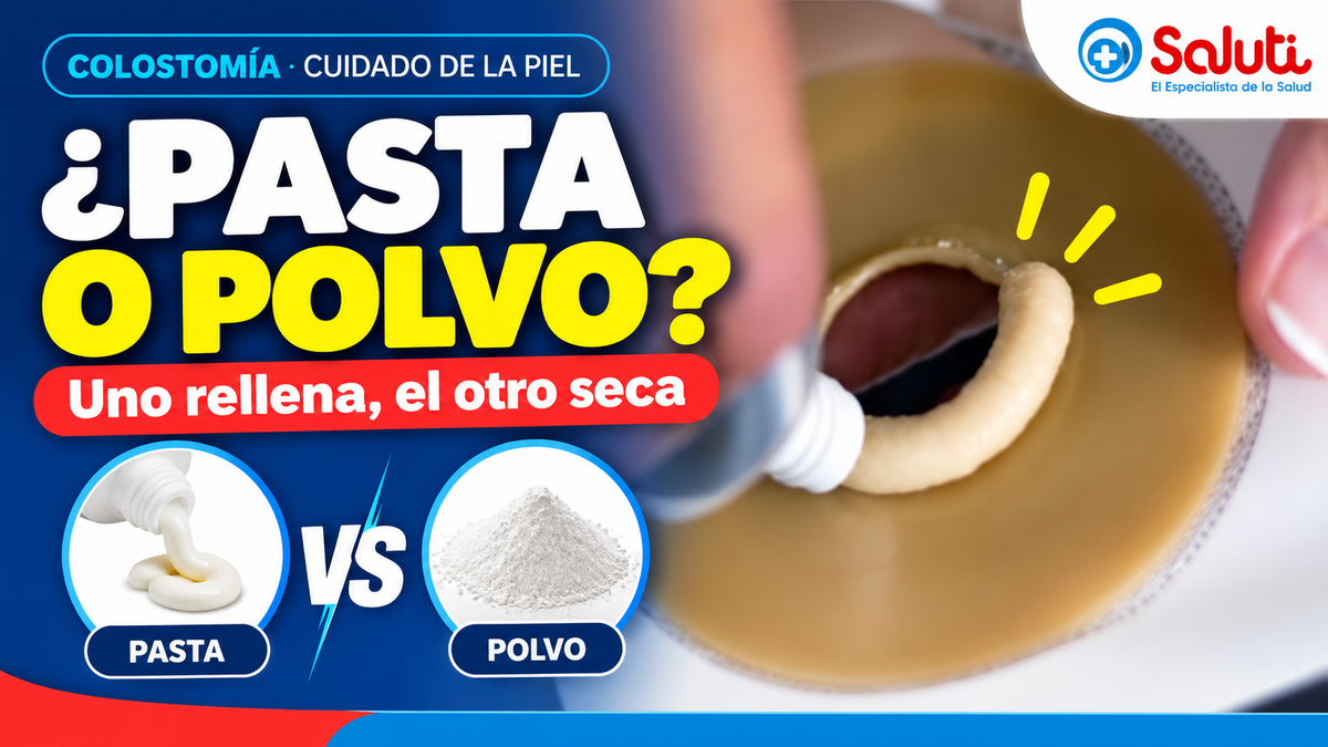 Pasta o polvo Stomahesive: ¿cuál es cuál y cuándo se usa cada uno?