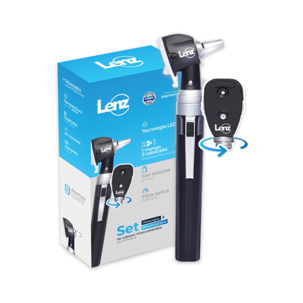 Kit Órganos De Los Sentidos - Otoscopio-Oftalmoscopio HS-OTP10S-A