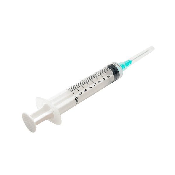 Jeringa Estéril Precision 5ml 21G 3 Pts Rosca - Alta Visibilidad