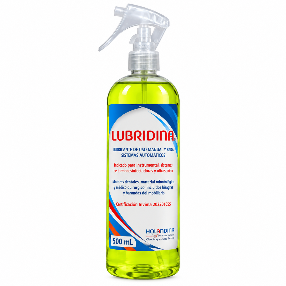 Lubridina lubricante para aplicación manual en sistemas automáticos, diseñada para facilitar la lubricación y el mantenimiento de equipos.