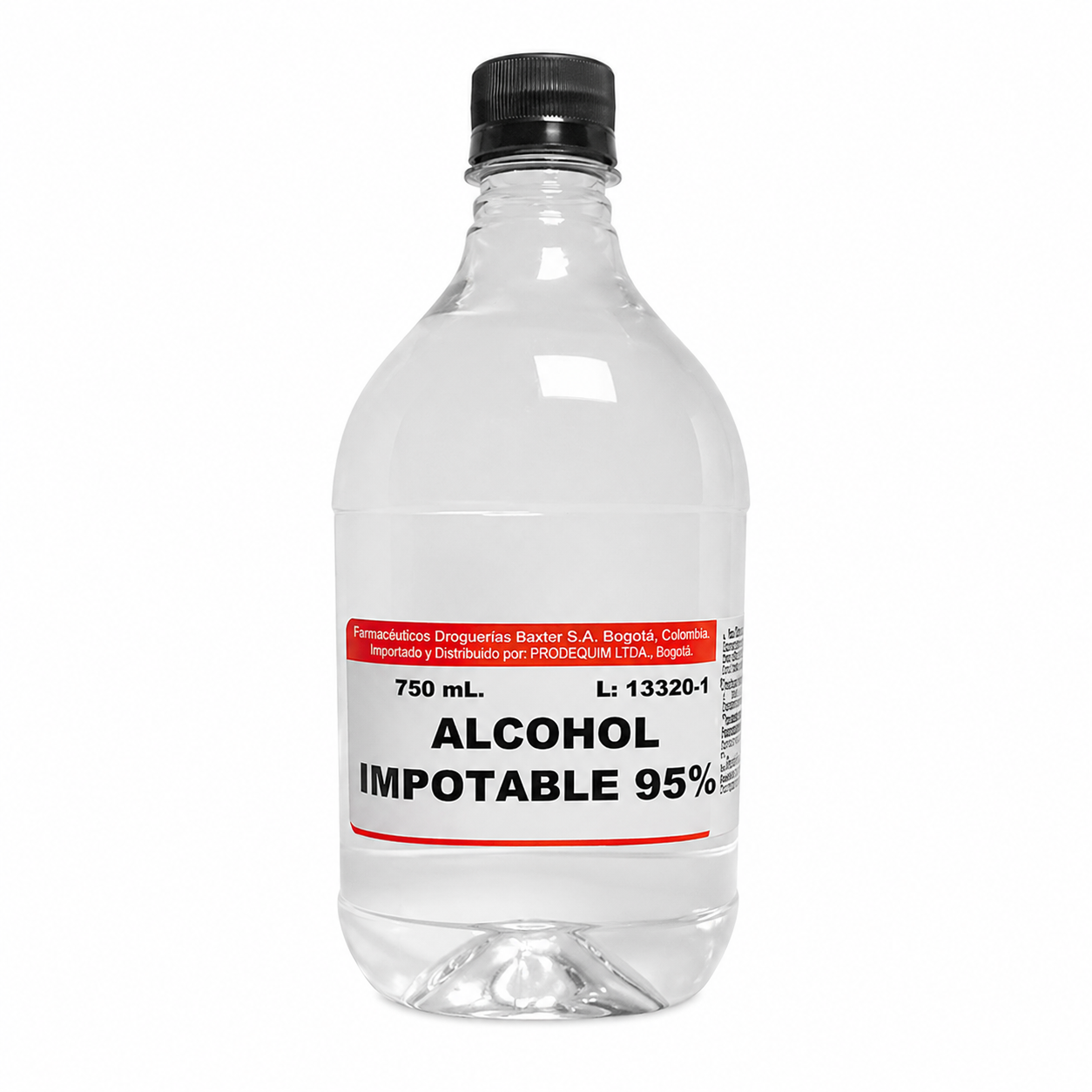 Alcohol etílico 95% 750 ml San Jorge para desinfección y uso general