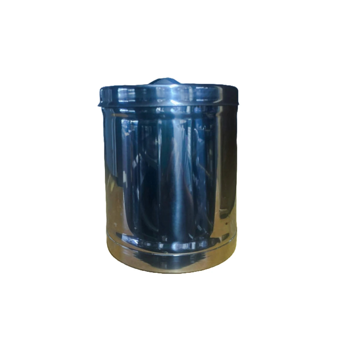 Algodonera En Acero #2C 12x14, fabricada en acero quirúrgico premium, con diseño rectangular y acabado pulido.