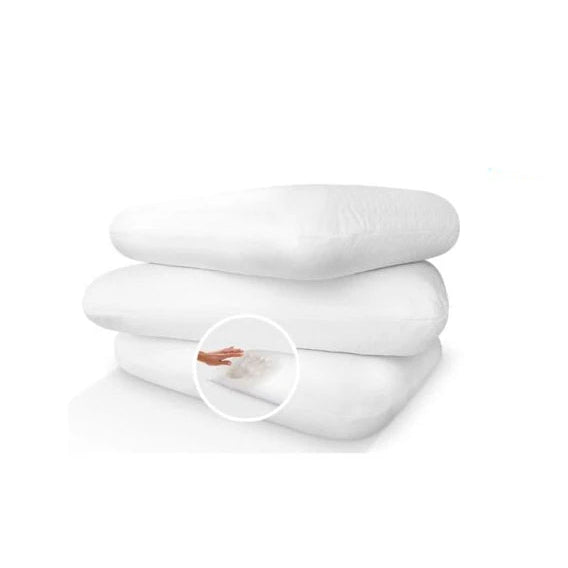 Almohada Relax Time de 40x60 cm, fabricada en material suave y transpirable, ideal para un sueño reparador.