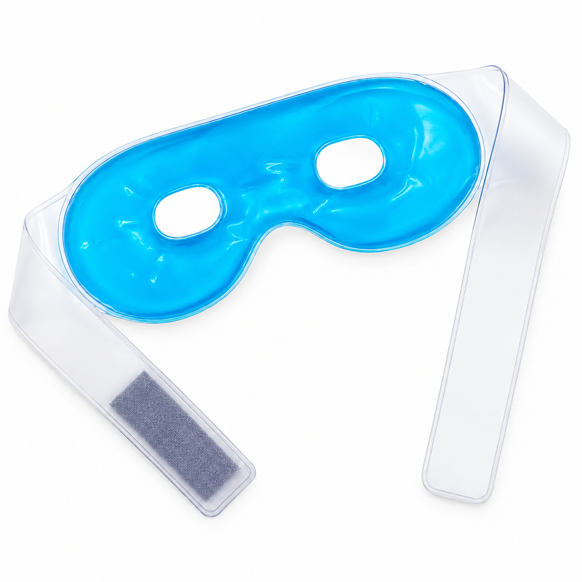 Antifaz glacial Saluti referencia 3045, diseñado para brindar una sensación de frescura, relajación y confort en la zona de los ojos.