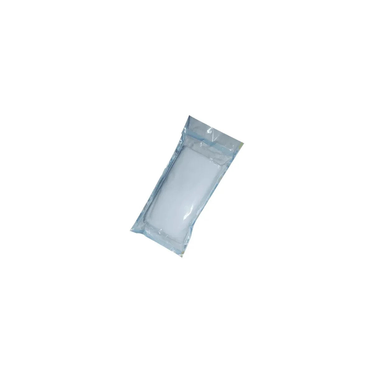 Apósito estéril STERISPONGES de gasa y algodón, cuadrado, color blanco, diseñado para el cuidado de heridas post-quirúrgicas.