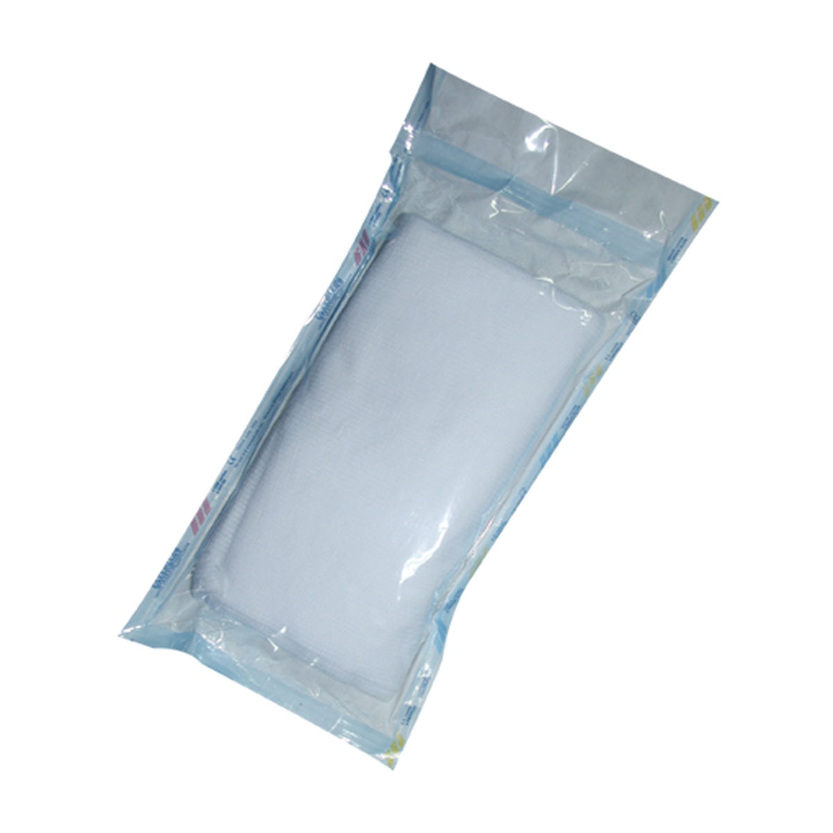 Apósito estéril de gasa y algodón STERISPONGES de 3" x 4" en empaque individual, diseñado para el cuidado de heridas y soporte post-quirúrgico.