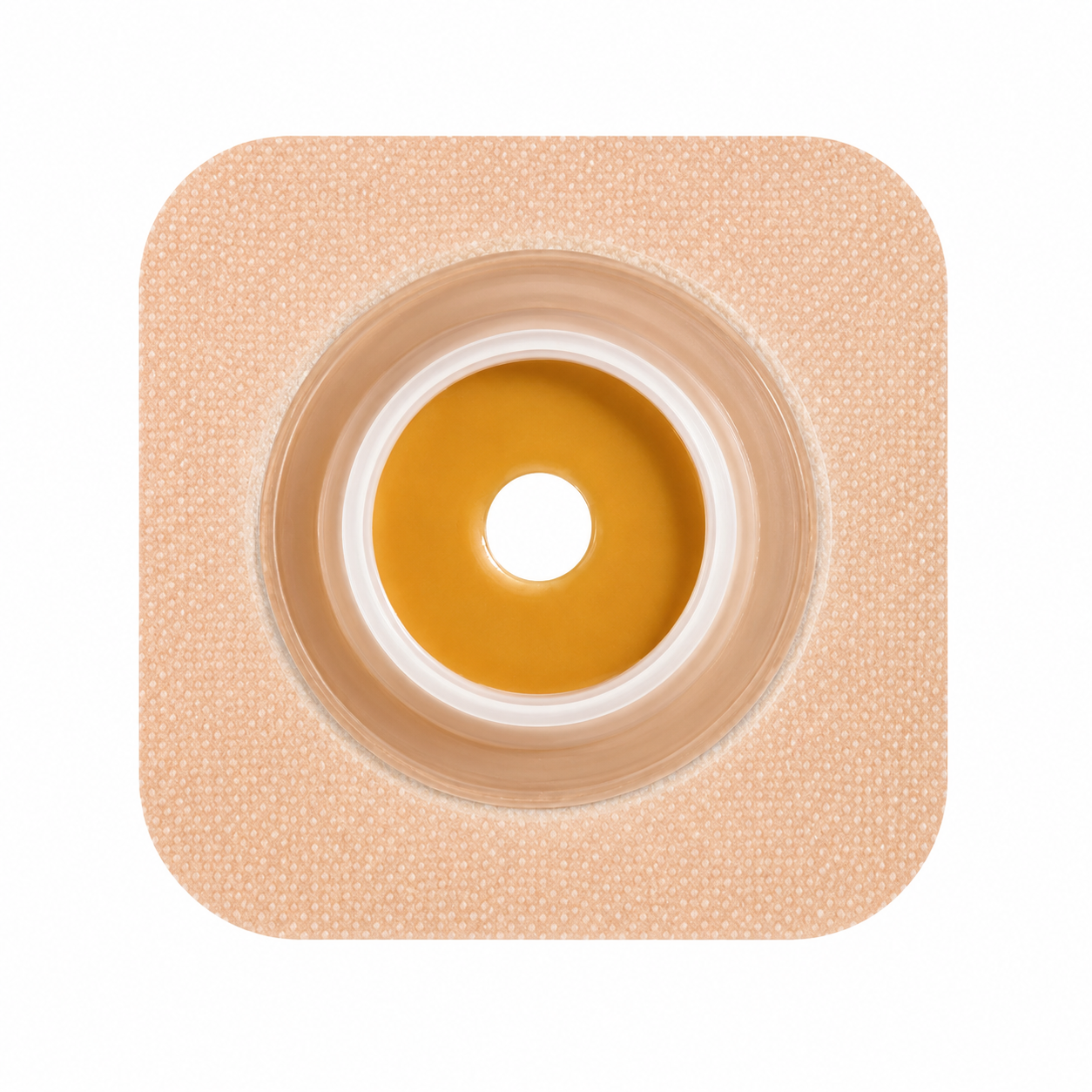 Barrera Natura plana recortable 45 mm Convatec para sistema de ostomía con adhesivo hidrocoloide de ajuste seguro