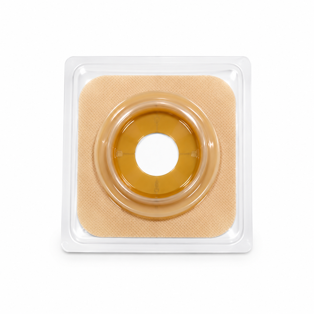 Barrera Plana Recortable 70 mm Durahesive Natura Convatec x10 Unidades, barrera para ostomía con tecnología Durahesive diseñada para brindar ajuste seguro, protección cutánea y adaptación cómoda durante el uso diario.
