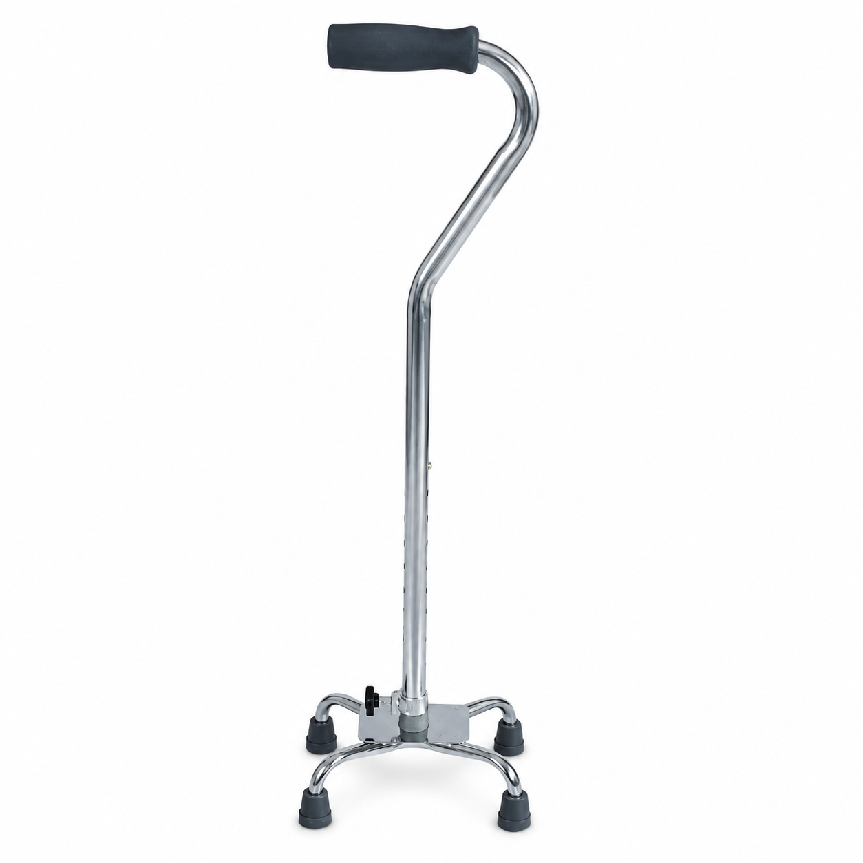 Bastón 4 Apoyos Konfort Plus Ajustable Cromo KP4202-22