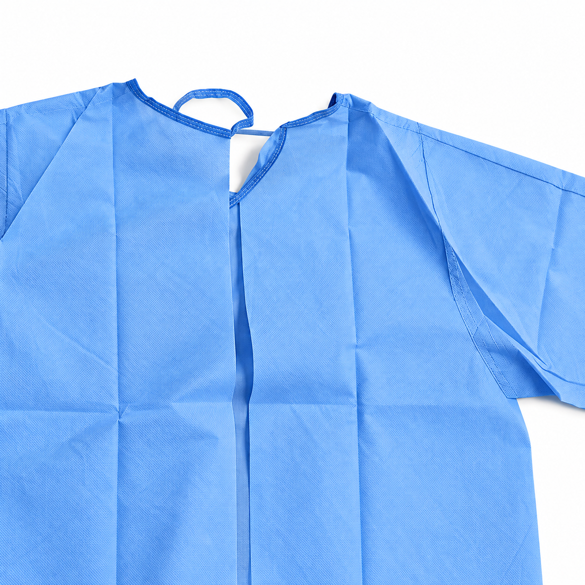 Bata desechable para cirujano Allmed de manga larga, 35 g, talla T-L, paquete de 5 unidades.