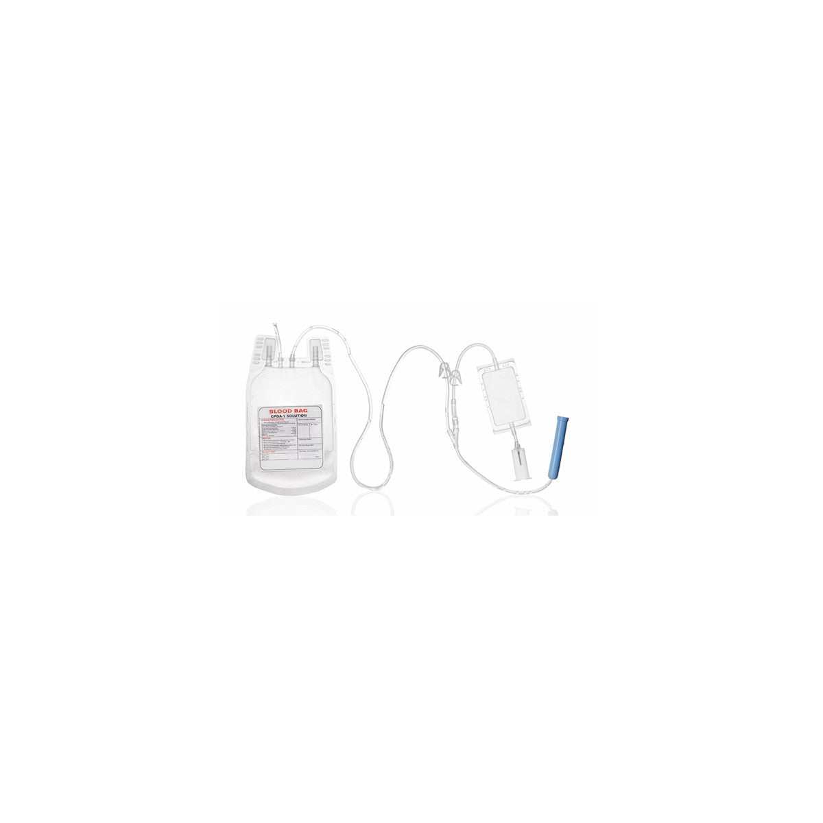 Bolsa de Sangre CDPA-1 de Fresenius Kabi, 450 mL, fabricada en PVC no tóxico, presentada en un paquete de 16 bolsas, total 64 unidades.