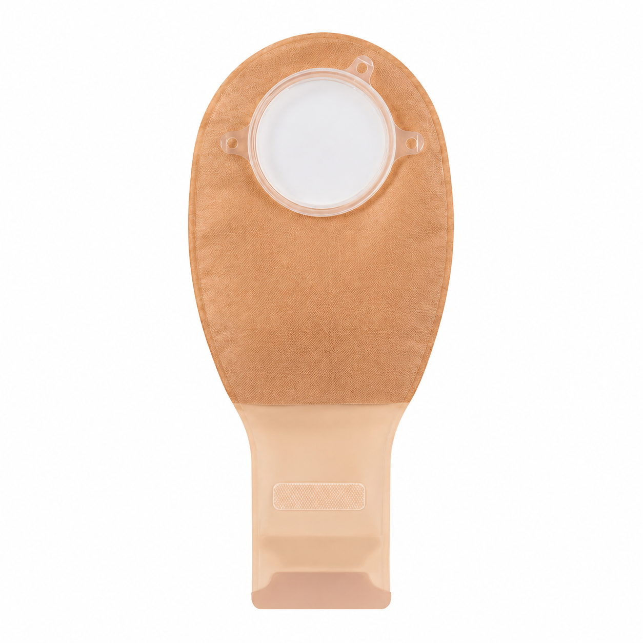 Bolsa drenable Natura+ Convatec con cierre InvisiClose de 100 mm para ostomía y manejo seguro de efluentes