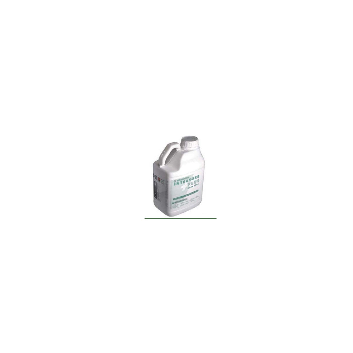 Cal Sodada Intersorb Plus, absorbente de CO2 para anestesia, en bidón de 5 litros, color blanco, con filamentos porosos de 3 mm.