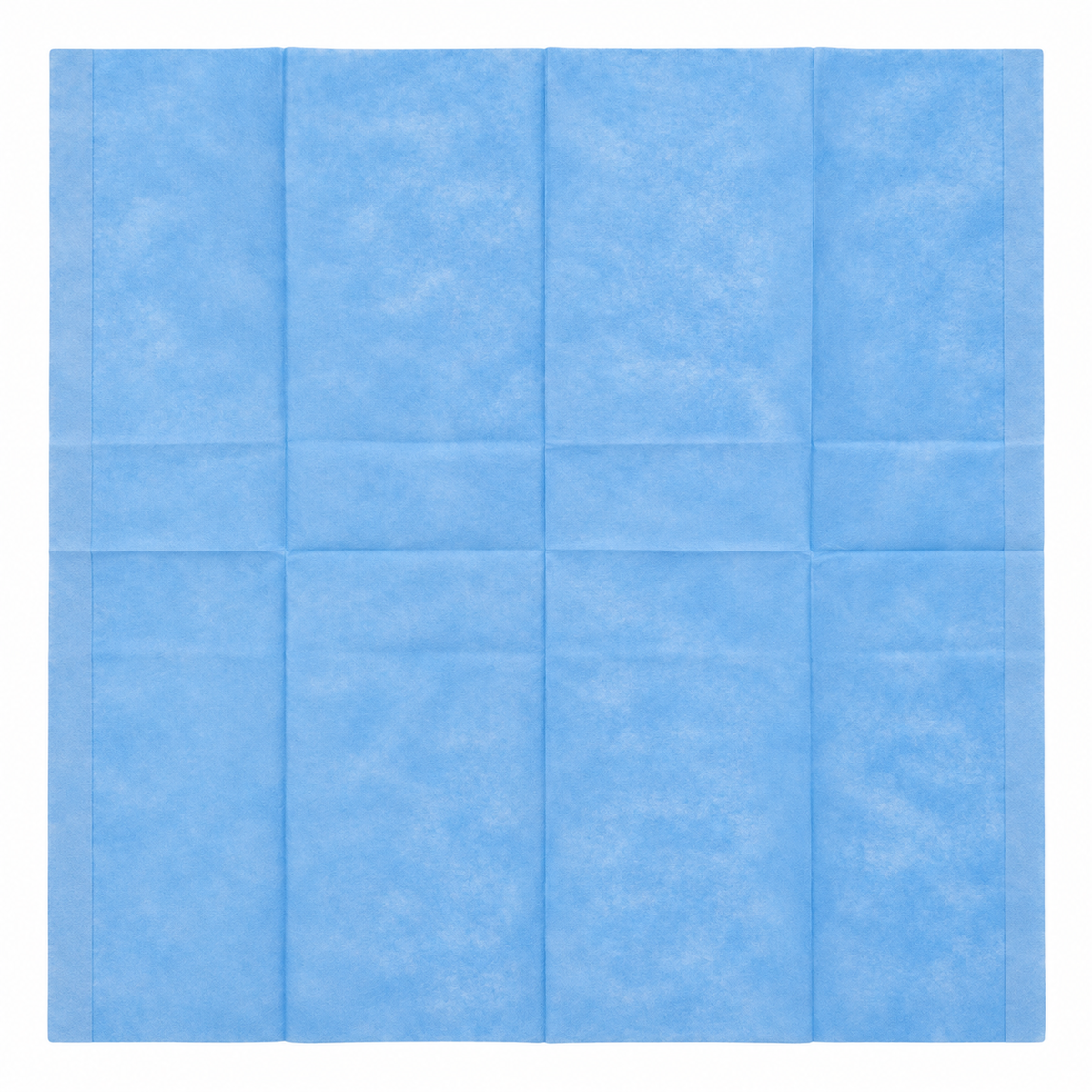 Campo auxiliar ojo cerrado o envolvedera Allmed de 50 x 50 cm, paquete de 20 unidades para procedimientos médicos.