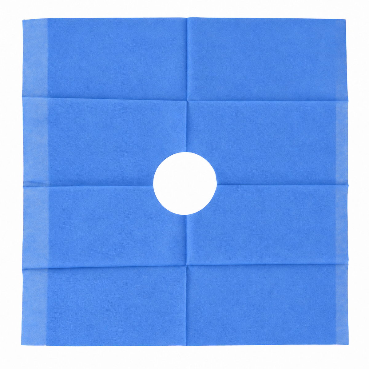 Campo quirúrgico ojo cerrado o envolvedera Allmed de 50 x 50 cm, paquete de 20 unidades para procedimientos médicos.