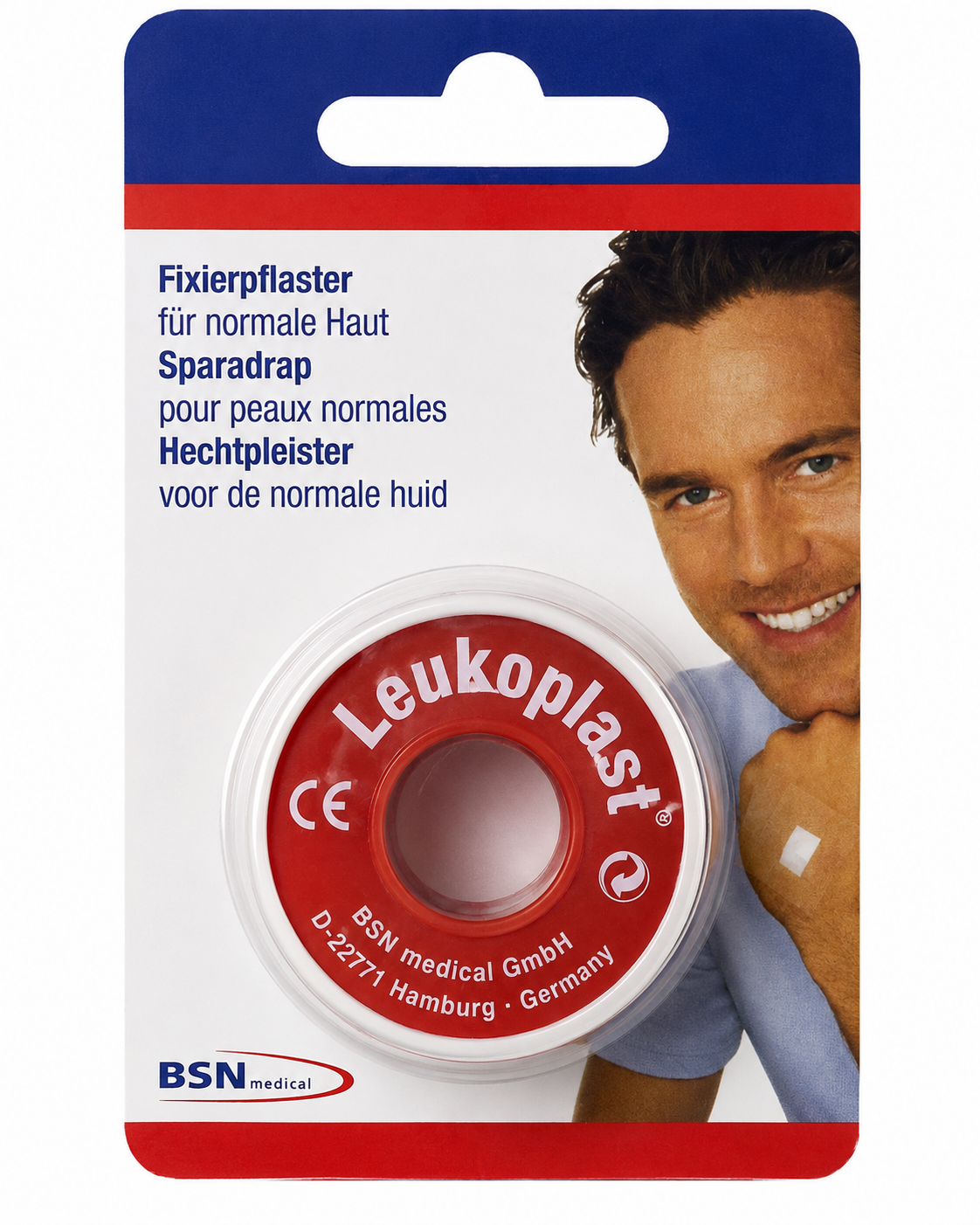 LEUKOPLAST 1/2" x 5" - Cinta Adhesiva Médica