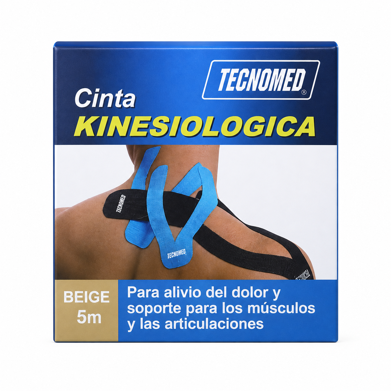 Cinta Kinesiológica Beig 5m Kromia Ref. 736086047999