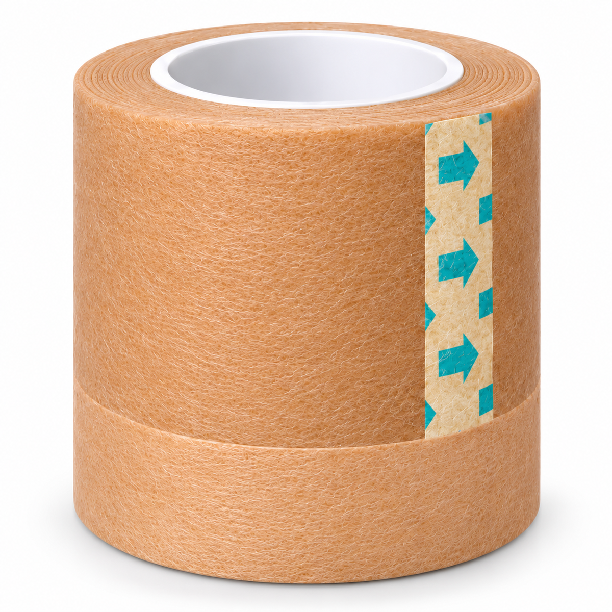 Cinta médica Microporo color piel de 2 pulgadas x 10 yardas, con alta adhesividad para fijación de apósitos y uso médico.