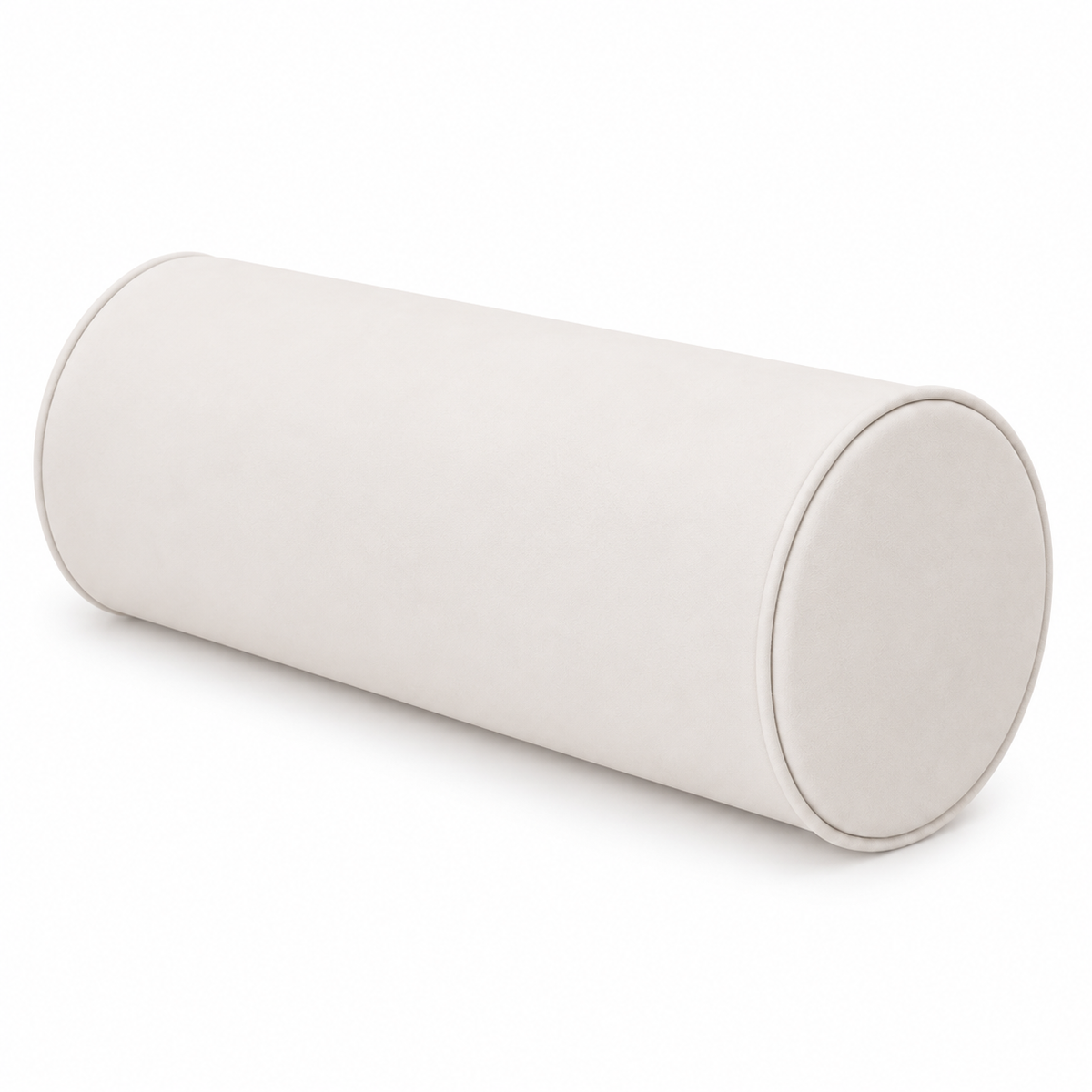 Cojín cilíndrico grande Relax Time de 40 x 15 cm, diseñado para brindar soporte y comodidad en diferentes zonas del cuerpo.