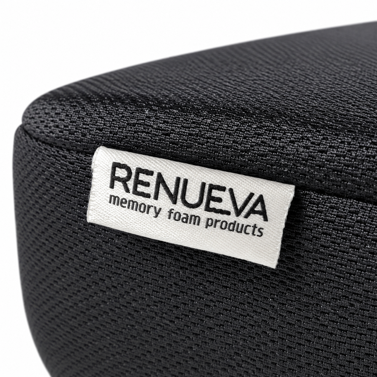 Cojín Memory Foam Renueva Mape para coxis de 46 x 37 cm, ideal para brindar soporte y comodidad al sentarse.