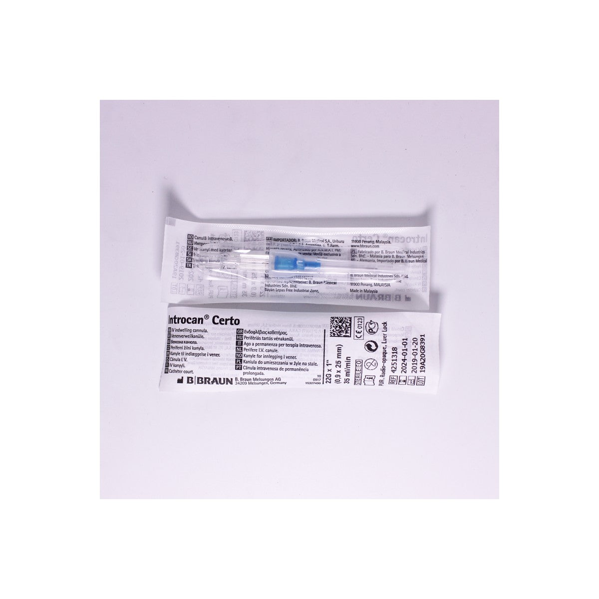 Conector rápido INTROCAN CERTO G-22 de 1", modelo 4251318, fabricado en plástico negro, diseñado para conexiones rápidas en sistemas de riego.