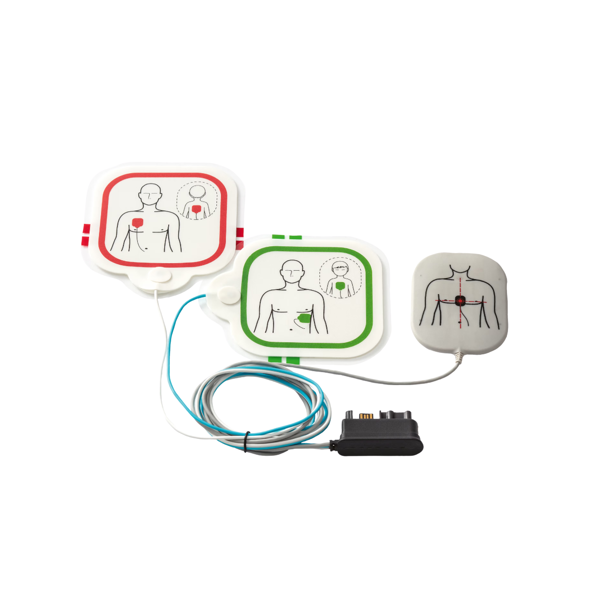 Desfibrilador Automático Primedic HeartSave YA DEA Electrodos Estándar