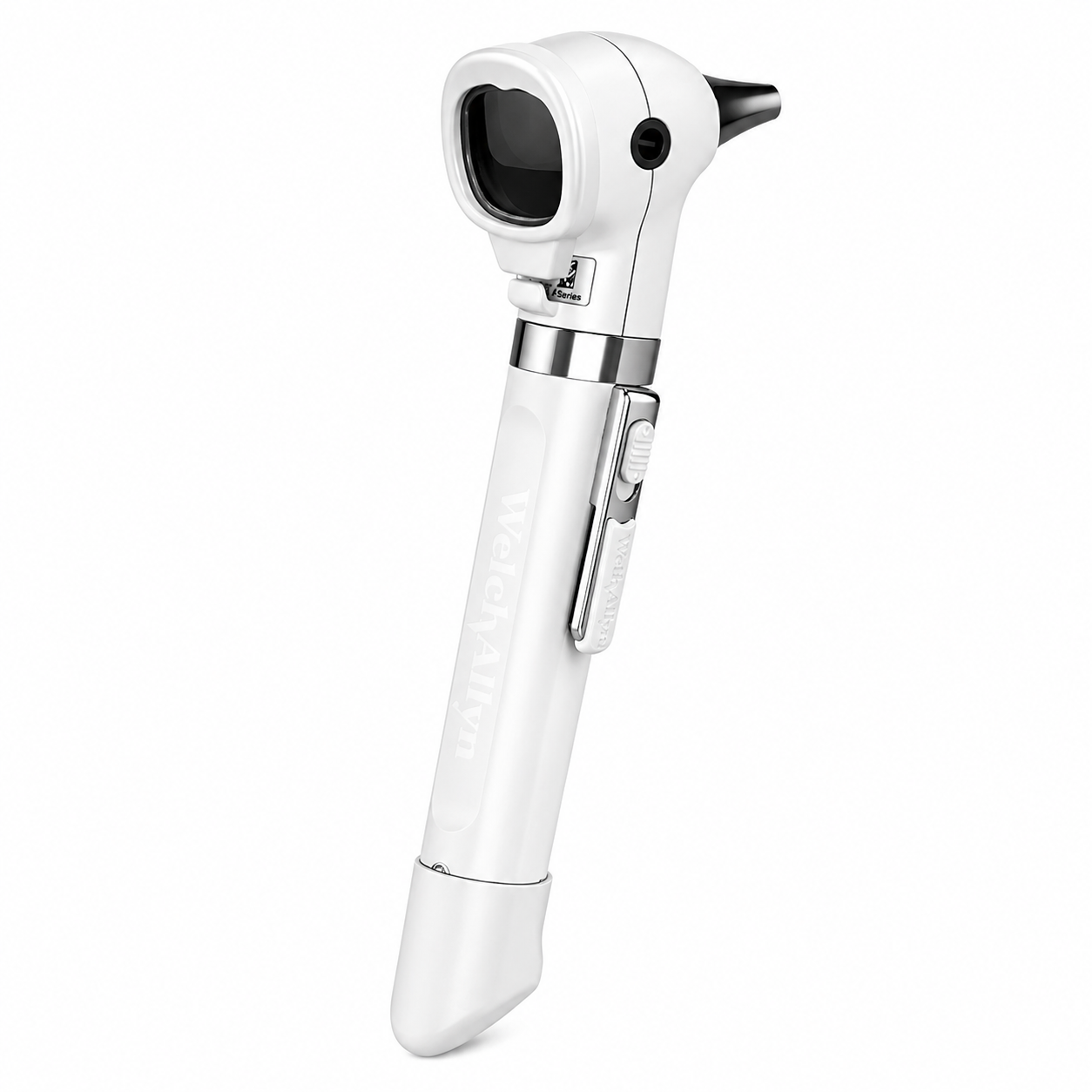 Detalle del Equipo de Órganos Pocket LED 92871 Nieve Welch Allyn con diseño ergonómico para uso clínico