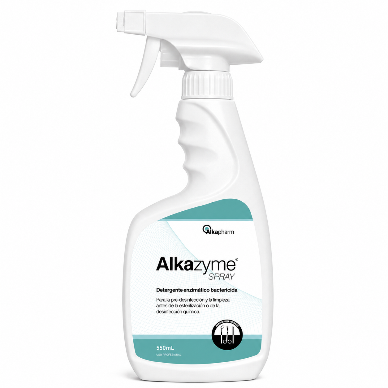 Detergente Enzimático Bactericida - AlkaZyme Spray 550ml