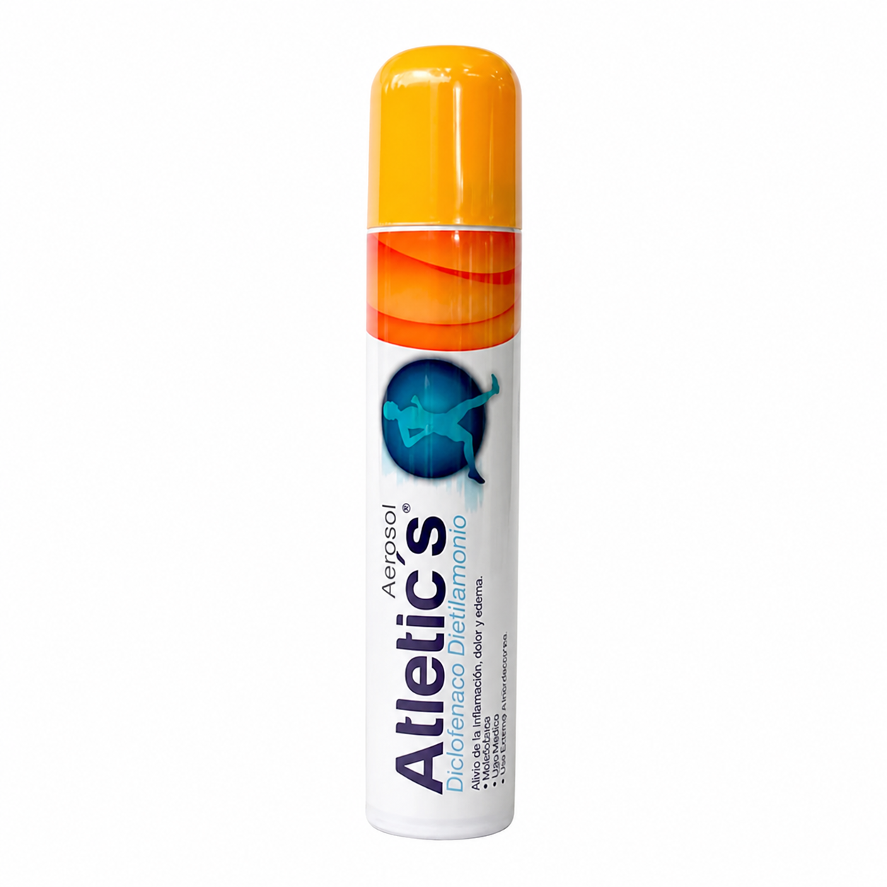 Spray diclofenaco 90ml Atletic’s para alivio rápido de dolor muscular y articular