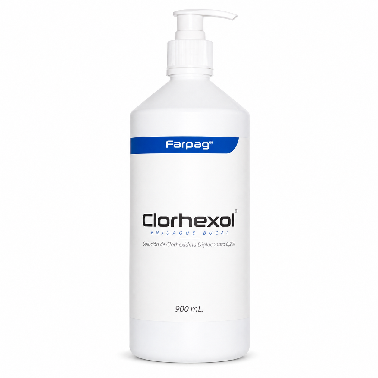 Clorhexol Enjuague Bucal 0.2% 900 ML - Farpag