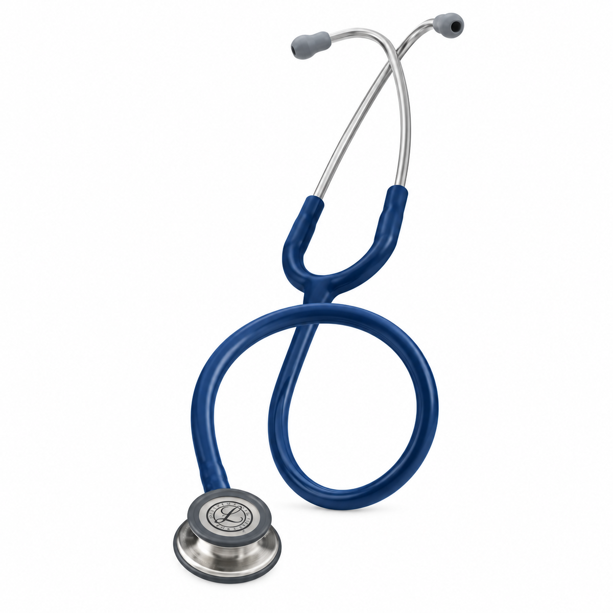 Estetoscopio Littmann Classic III color azul marino, referencia 5622, con tubo de 27 pulgadas para valoración mediante auscultación.