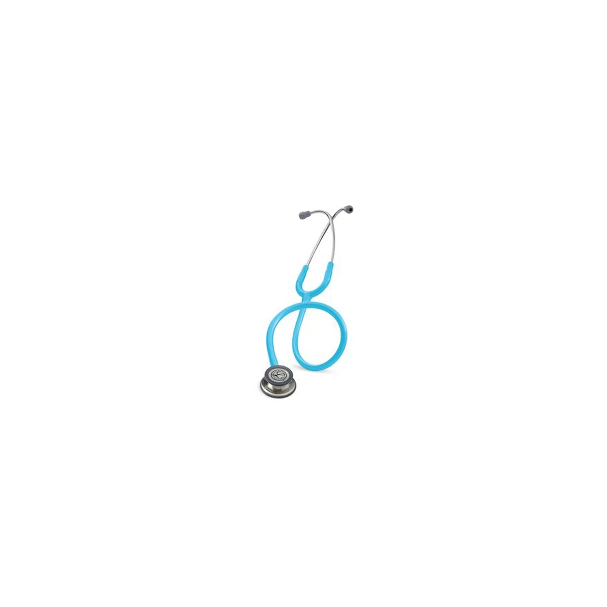 Fonendo Littmann Classic III en color turquesa, 27 pulgadas, con diafragma de doble frecuencia y manguera de PVC.