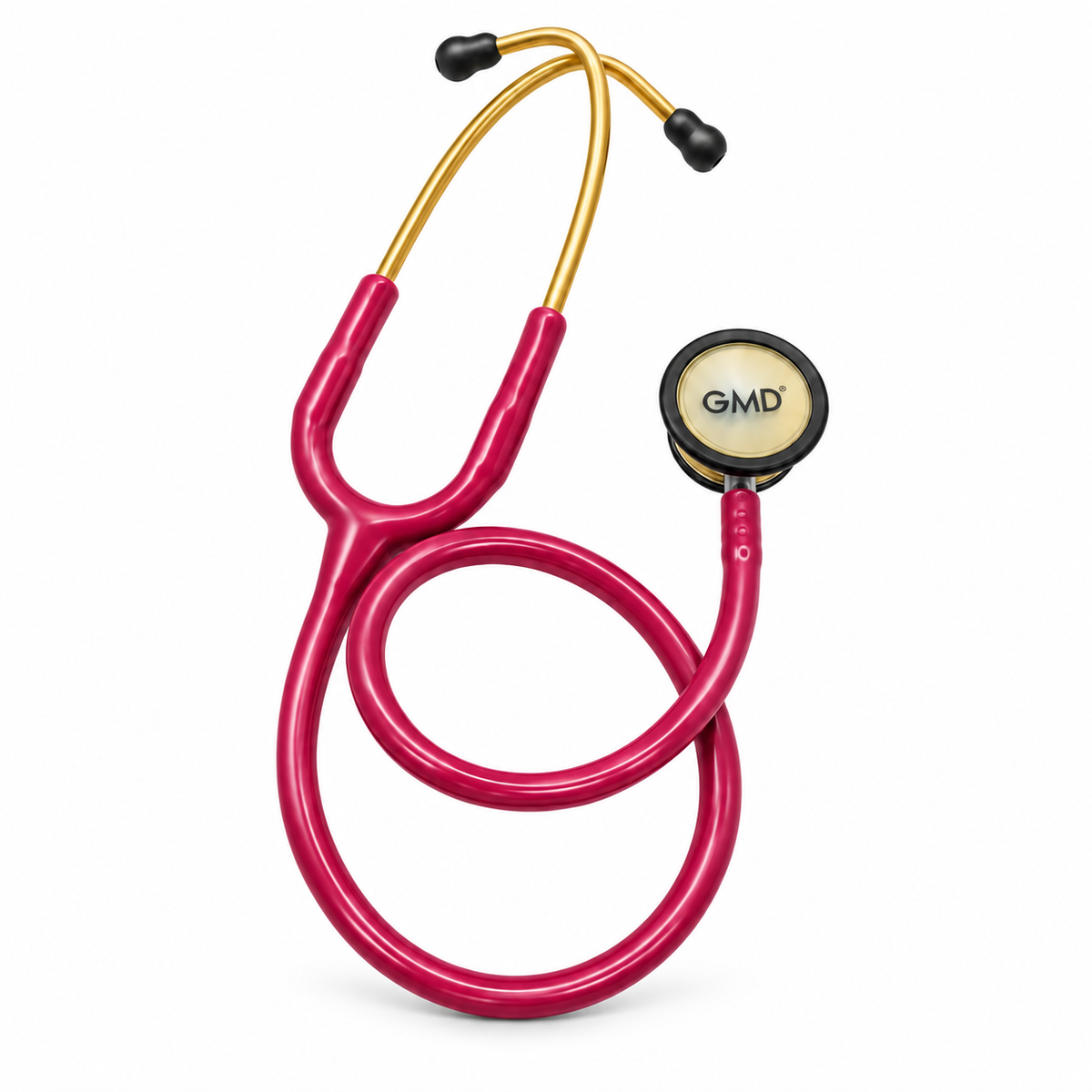 Fonendoscopio OIS 300 Raspberry GMD30-DCJ-30J, diseñado para auscultación clínica profesional.