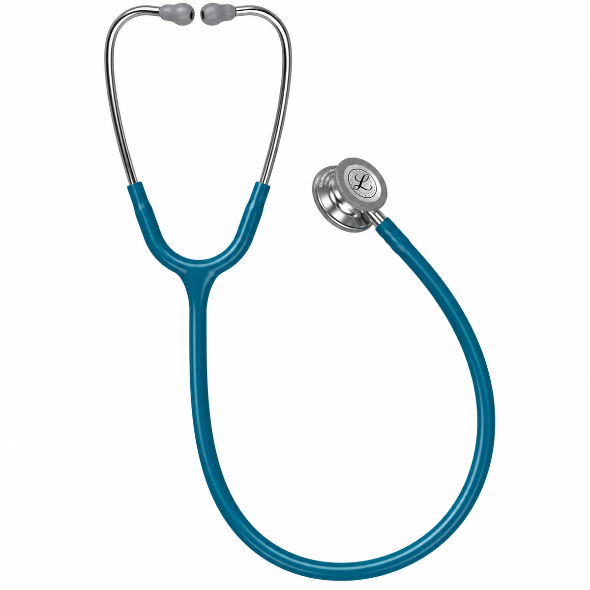Fonendo 3M Littmann Classic III color Caribe Blue, referencia 5623, para auscultación clínica profesional.