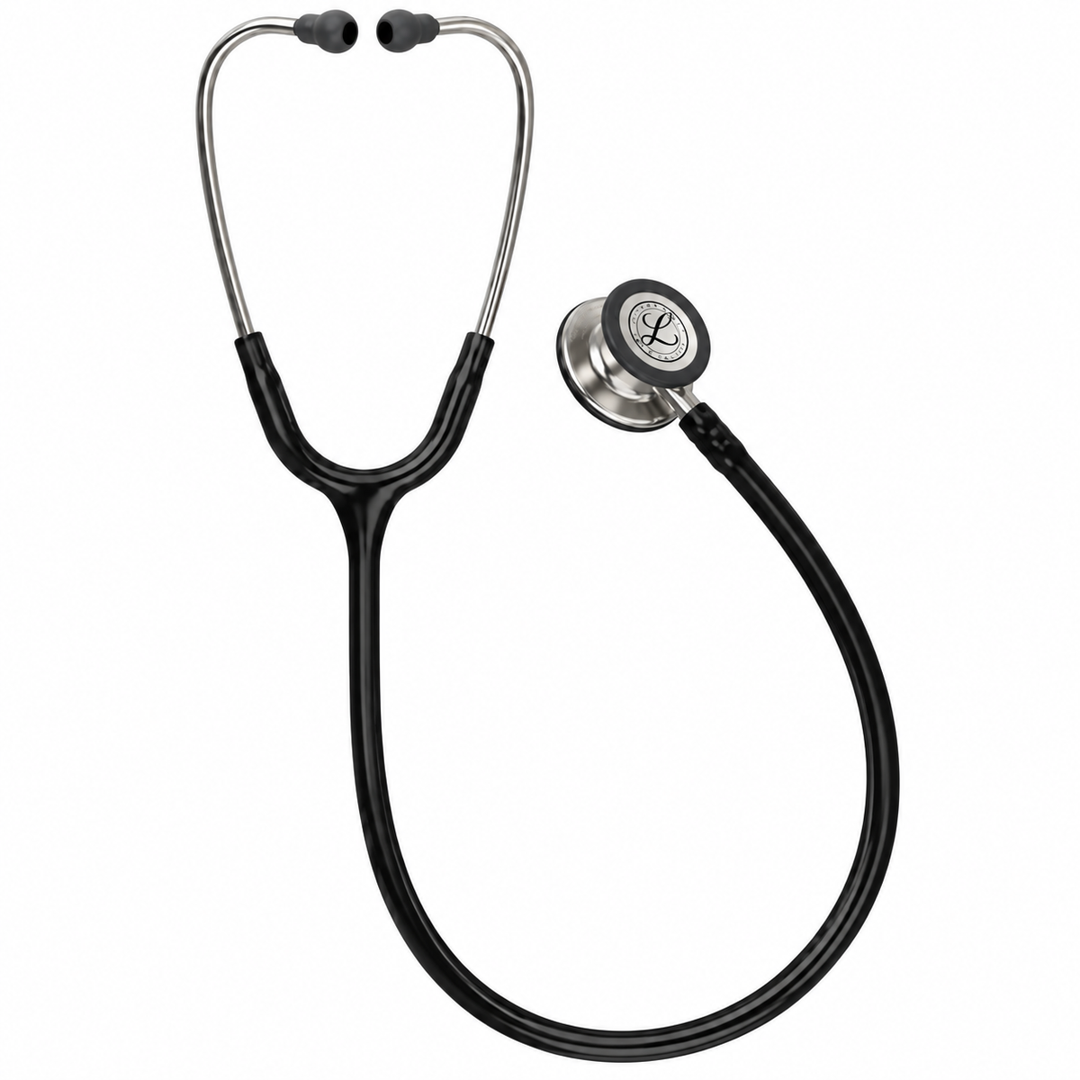 Fonendoscopio 3M Littmann Classic III color negro referencia 5620 original para auscultación clínica profesional.