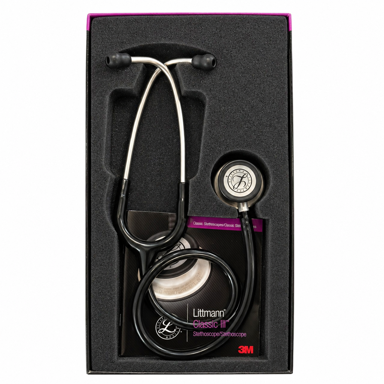 Fonendoscopio Littmann Classic III negro en caja