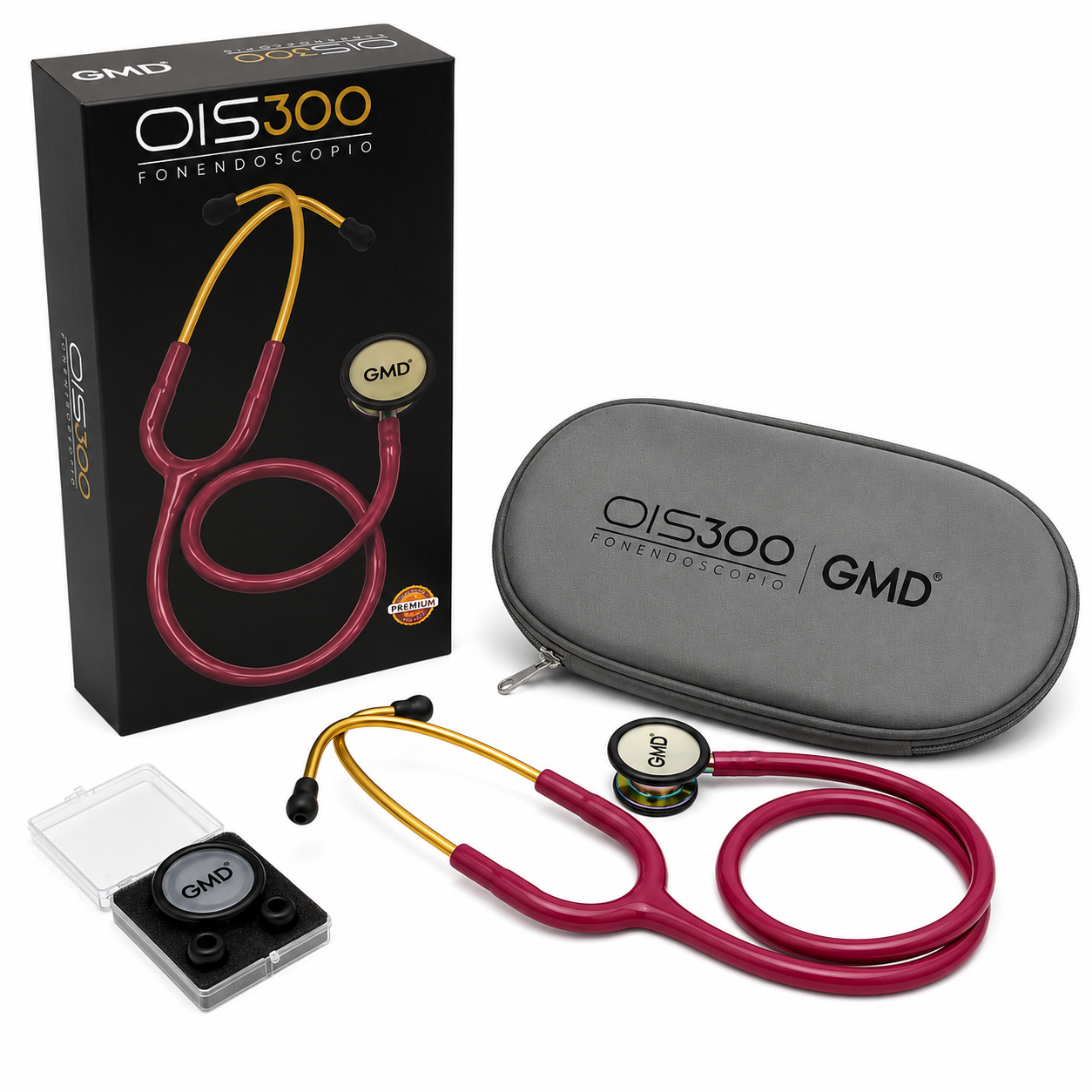 Fonendoscopio OIS 300 Raspberry GMD30-DCJ-30J