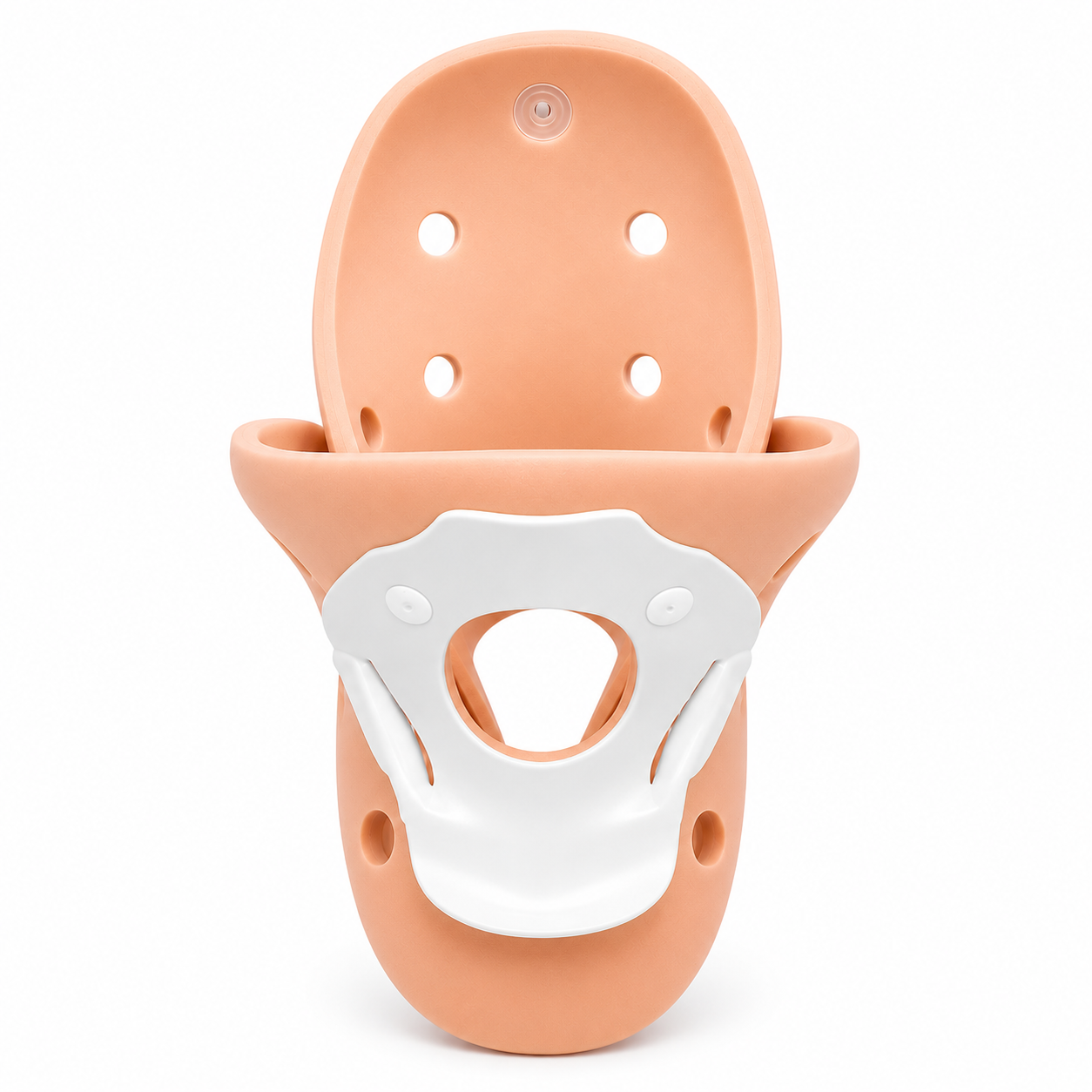 Inmovilizador cervical Philadelphia Maclo talla L con orificio, diseñado para brindar soporte, estabilidad y comodidad en el cuello.