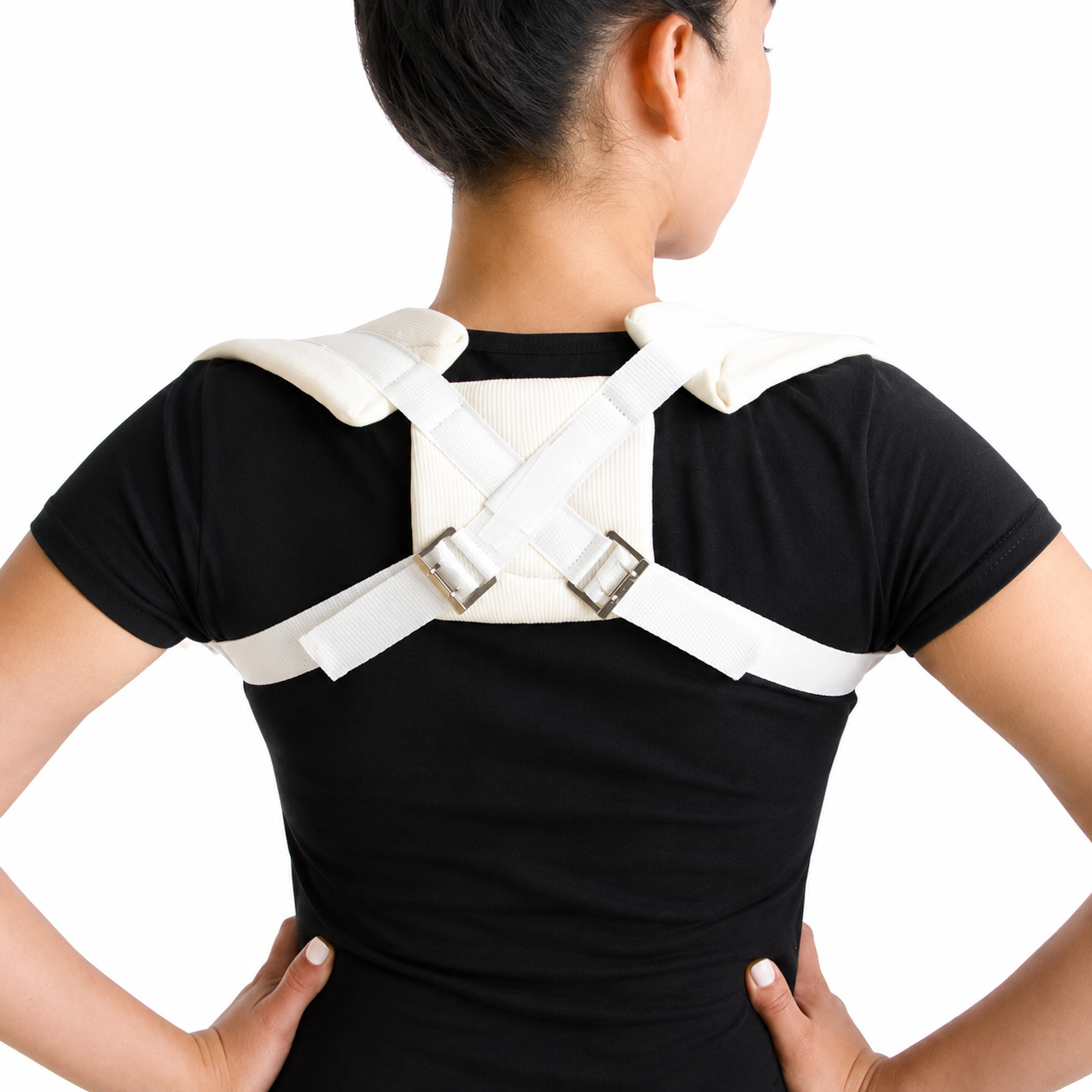 Inmovilizador de clavícula talla M referencia 13005, diseñado para brindar soporte postural y estabilidad en la zona de hombros y clavícula.