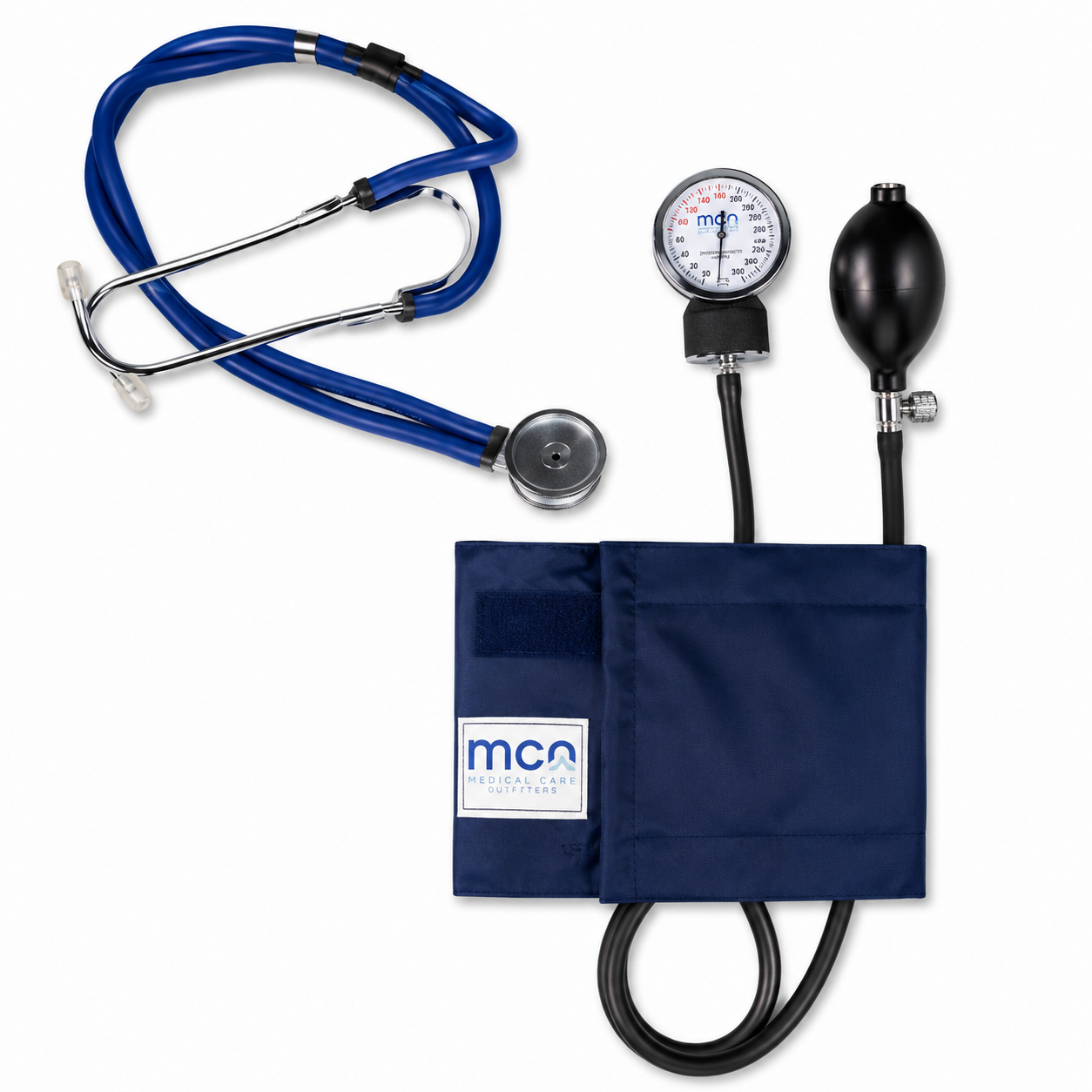 Kit Fonendo + Tensiómetro Rappaport Canguro Azul MCO-50C-ST12