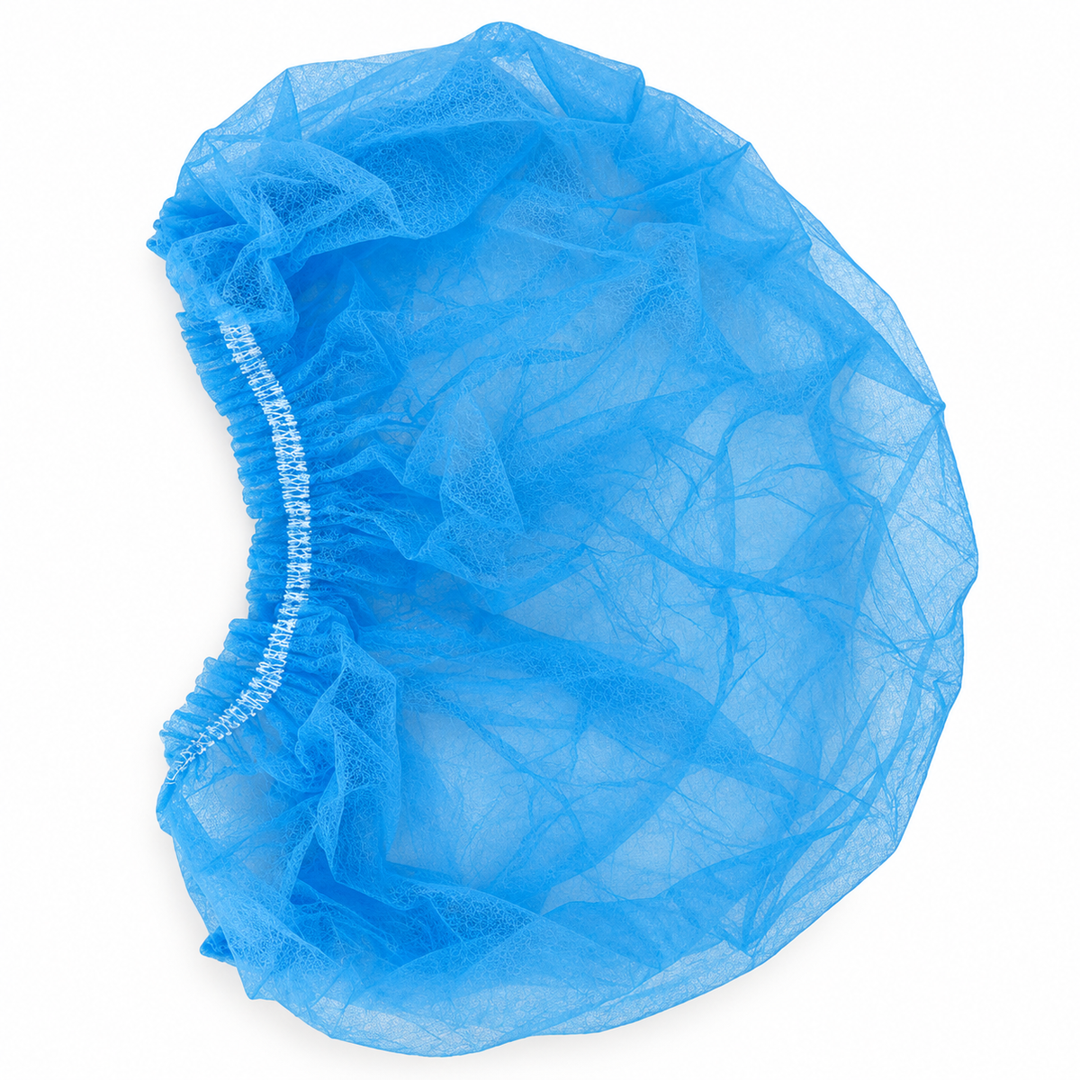 Kit hospitalario Allmed para paciente con gorro redondo, polaina y bata japonesa desechable.