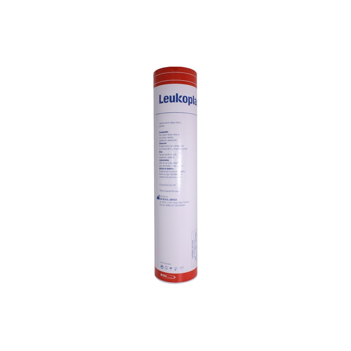 Leukoplast TH Especial, rollo de 3" x 4", cinta adhesiva médica de color blanco, ideal para fijación de apósitos.