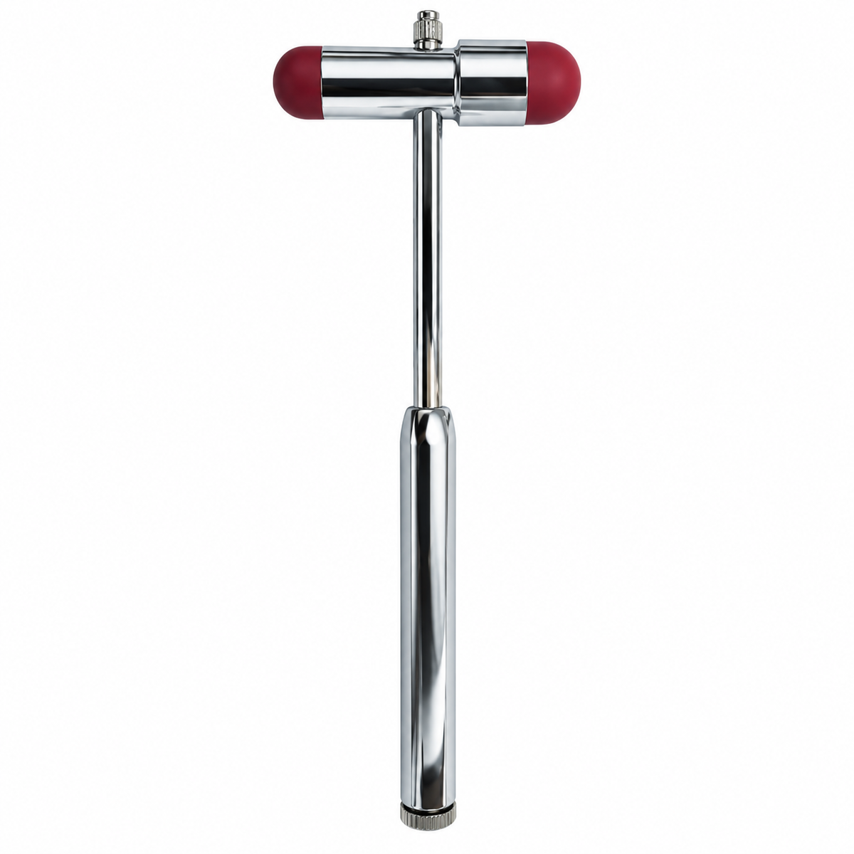 Martillo GMD color vino, referencia GMD401-BM-T4, diseñado para apoyar la valoración de reflejos durante la exploración clínica.