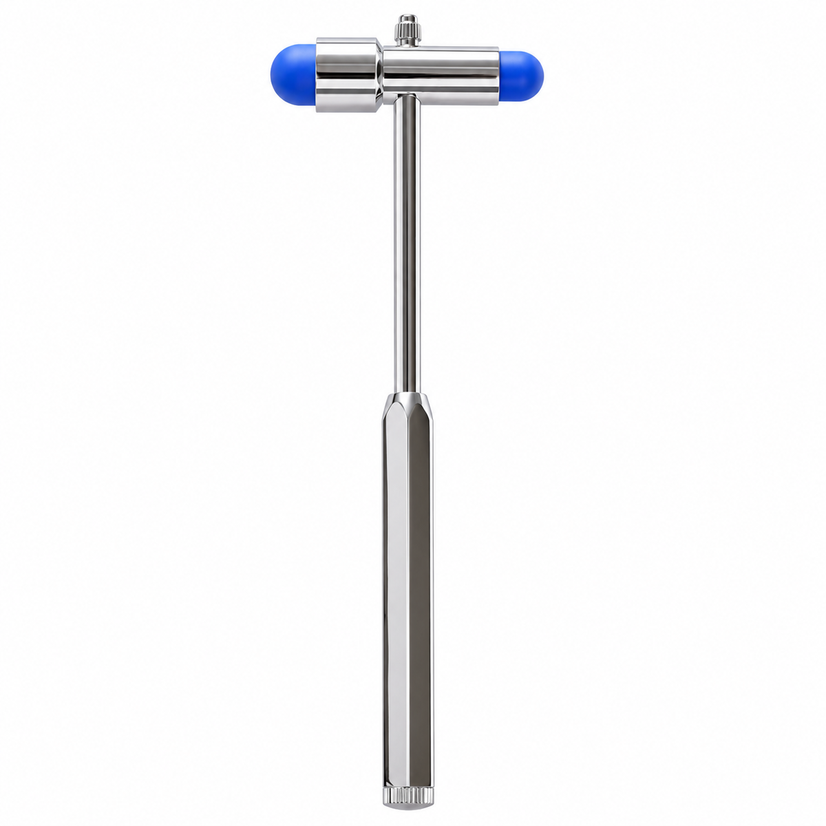 Martillo de reflejo Buck GMD color azul cerúleo, referencia GMD401-BM-T11, diseñado para apoyar la valoración de reflejos durante la exploración clínica.