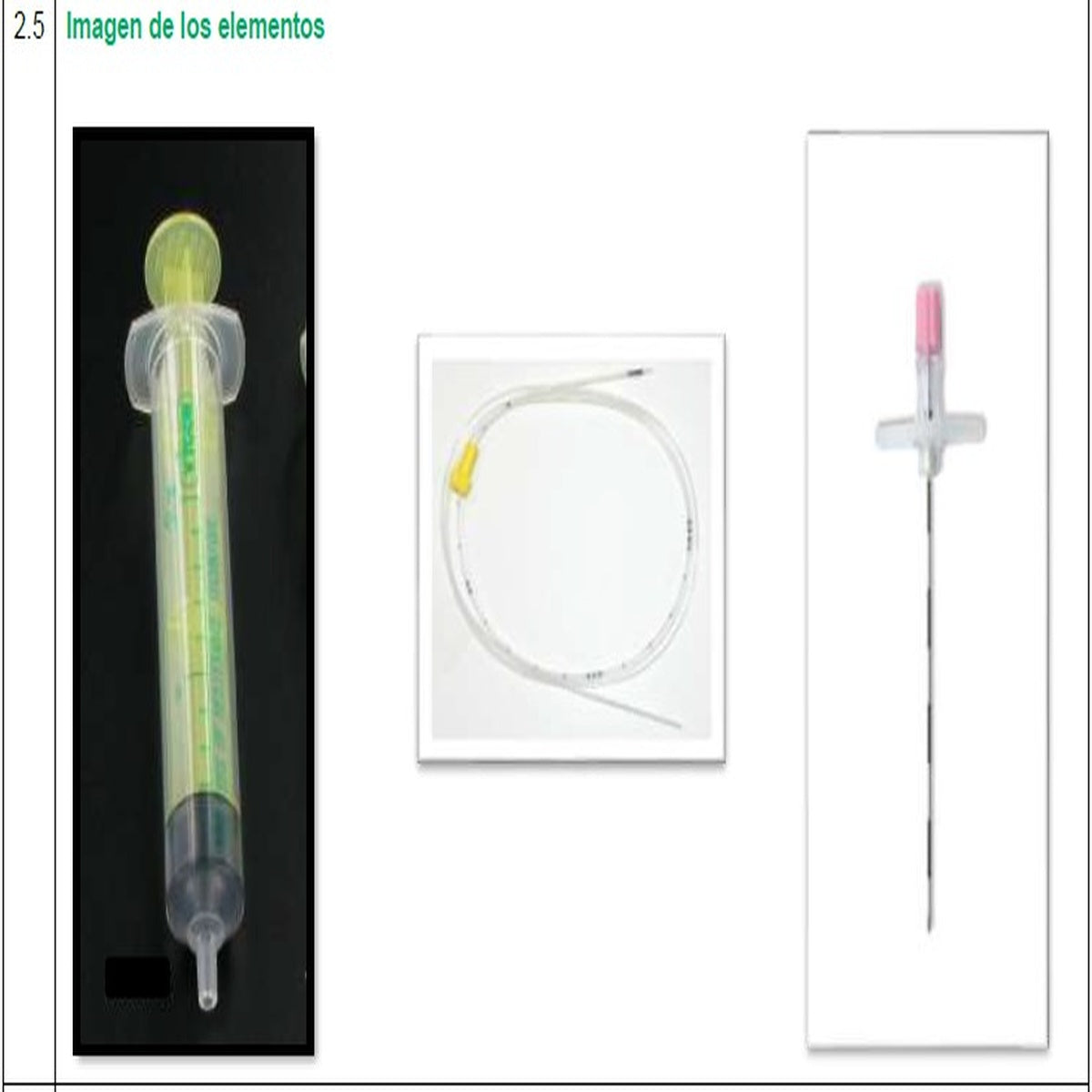 Kit de anestesia epidural Peripur MiniSet 2 de Vygon, incluye catéter de poliuretano de 90 cm, aguja Tuohy y jeringa de 10 ml.