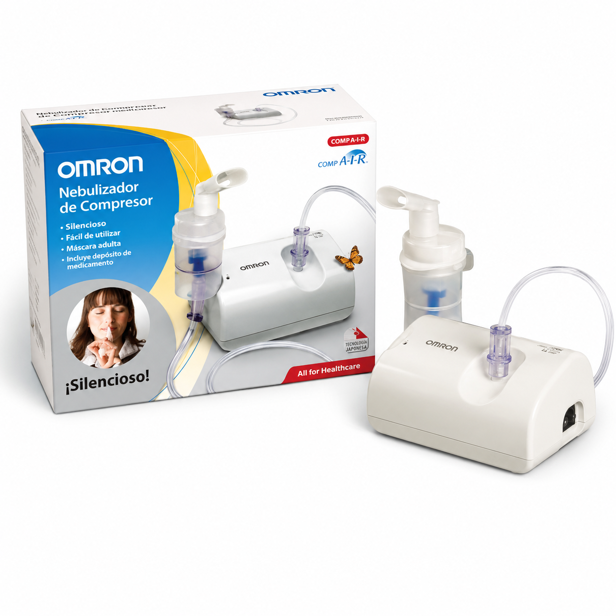Nebulizador Compresor NE-C801LA Omron Para Adultos