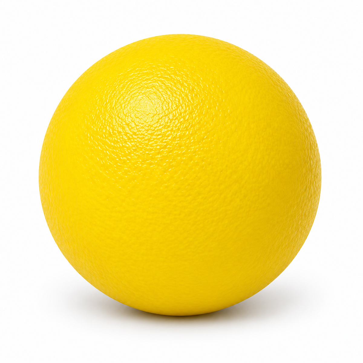 Pelota Fisio Gym color amarillo, referencia 1917, antideslizante y resistente, diseñada para ejercicios de fisioterapia, movilidad y fortalecimiento.