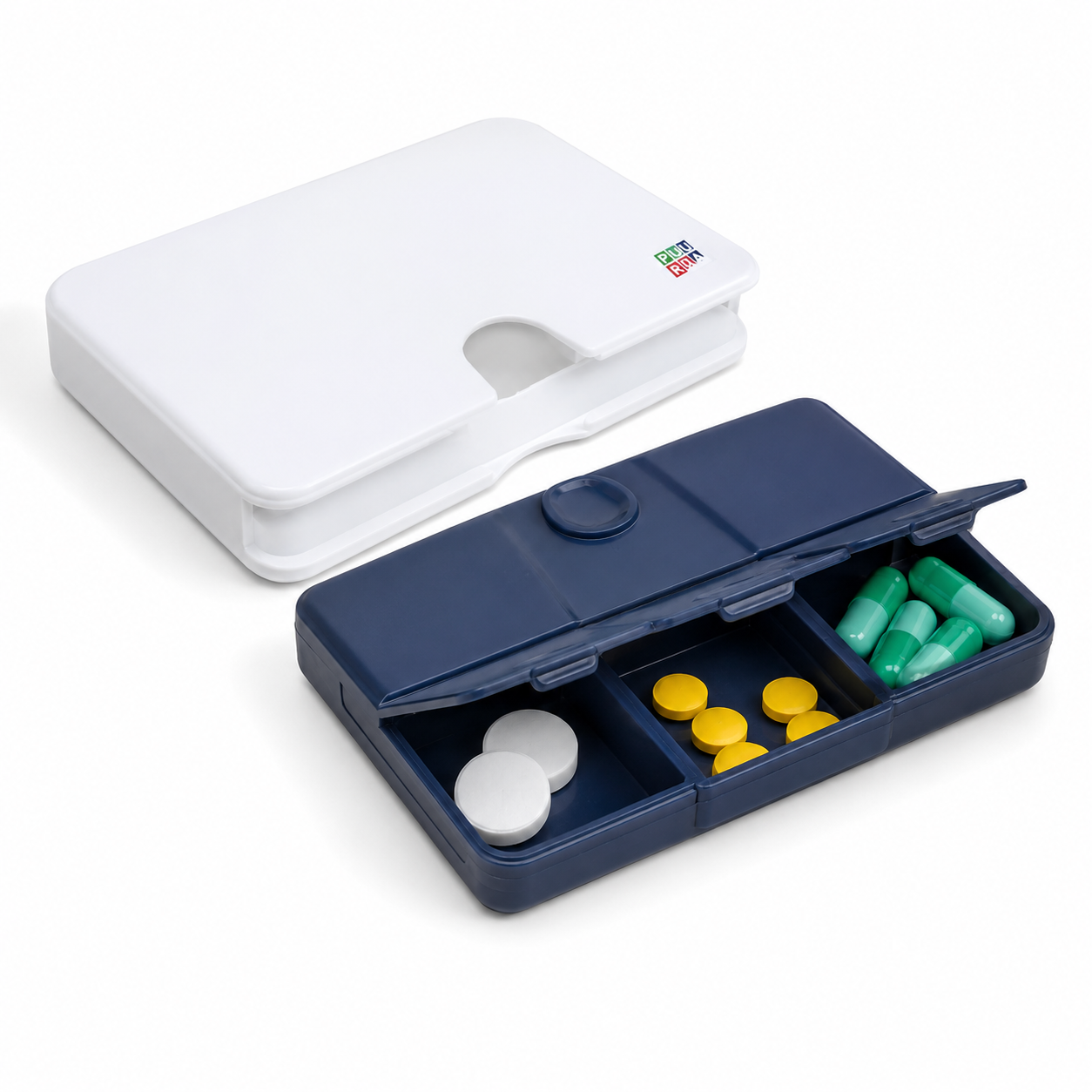 Porta Pastillas Blanco Ref.4918 - Pura + Organizador Diurno