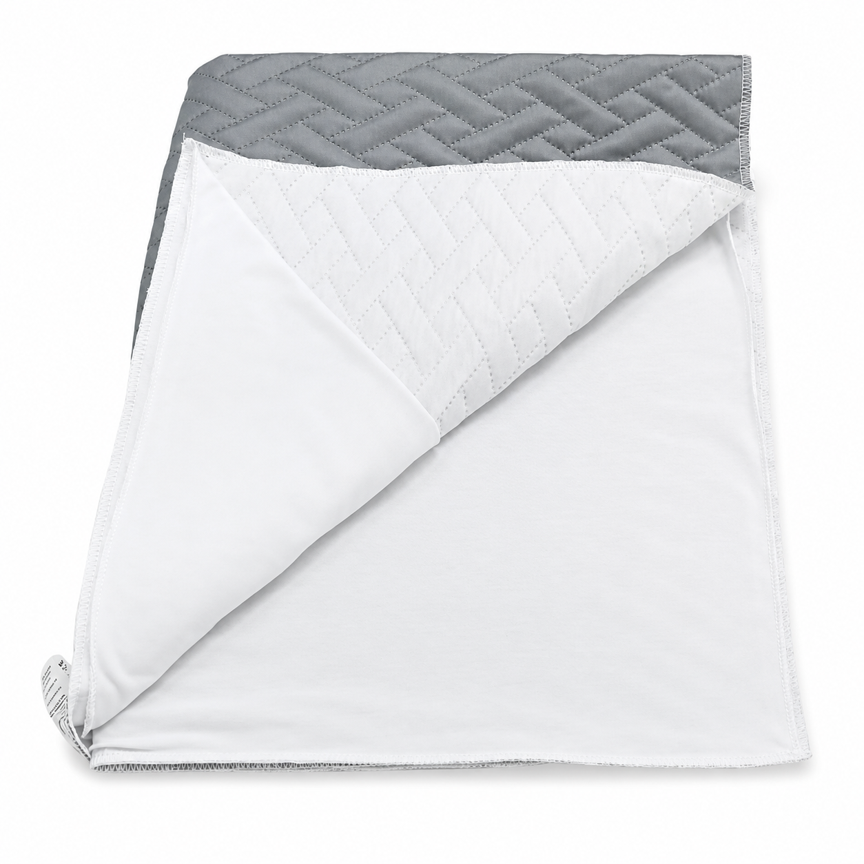 Protector de colchón antifluido 90 x 70 cm blanco gris Kromia impermeable